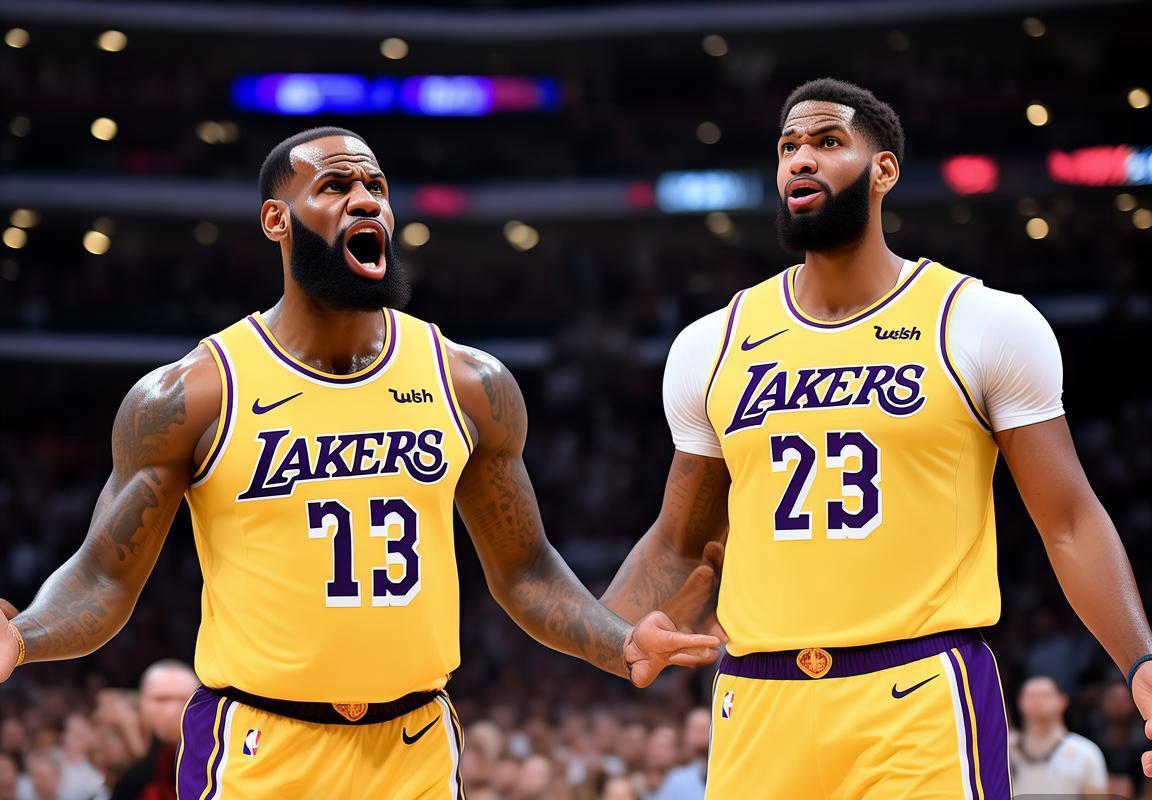 湖人双星领跑抱怨榜单：勒布朗·詹姆斯与安东尼·戴维斯的情绪博弈